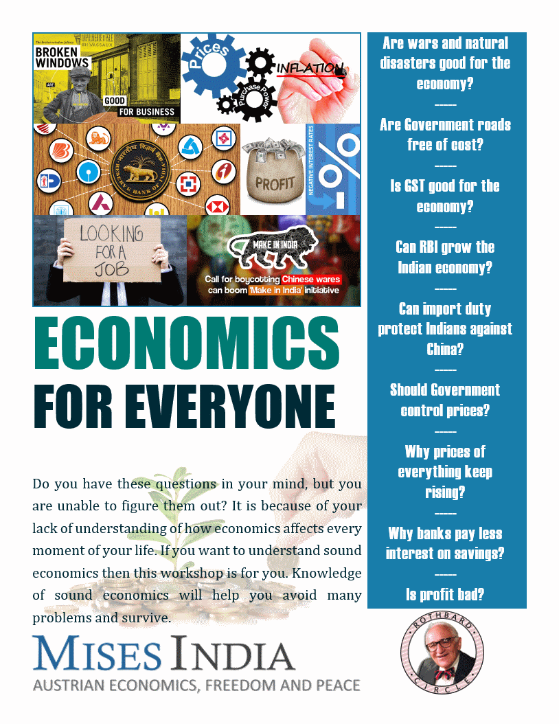 Economics for Everyone workshop