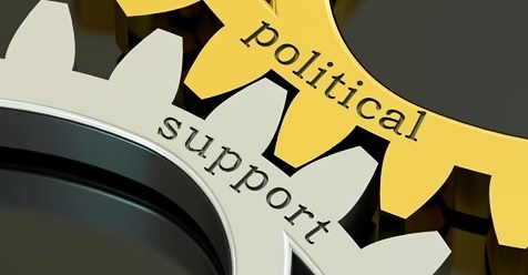 political support